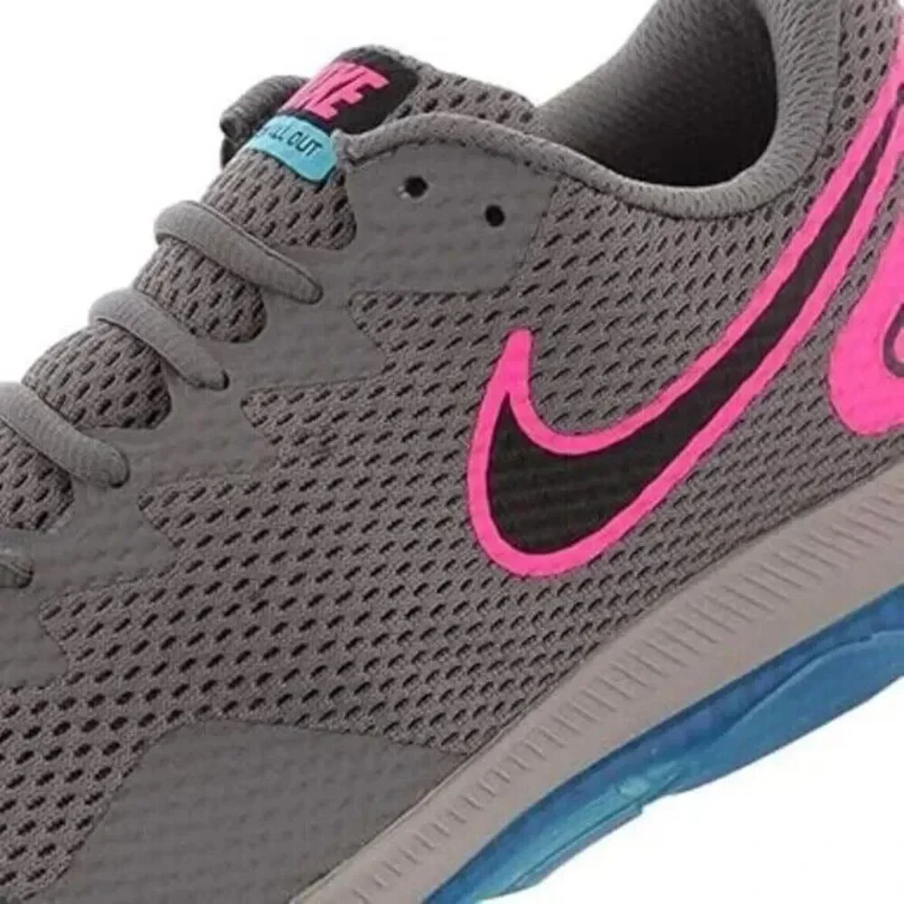 NIKE ZOOM ALL OUT LOW 2 MEN SIZE 11.5 GUNSMOKE PINK BLAST NEW COMORT RUN NIB!